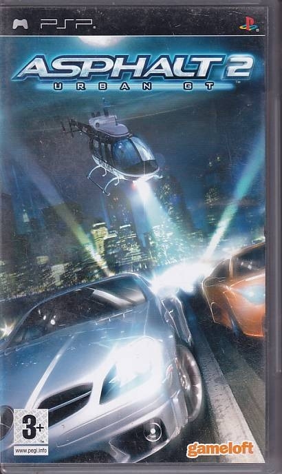 Asphalt  Urban GT 2  - PSP (B Grade) (Genbrug)